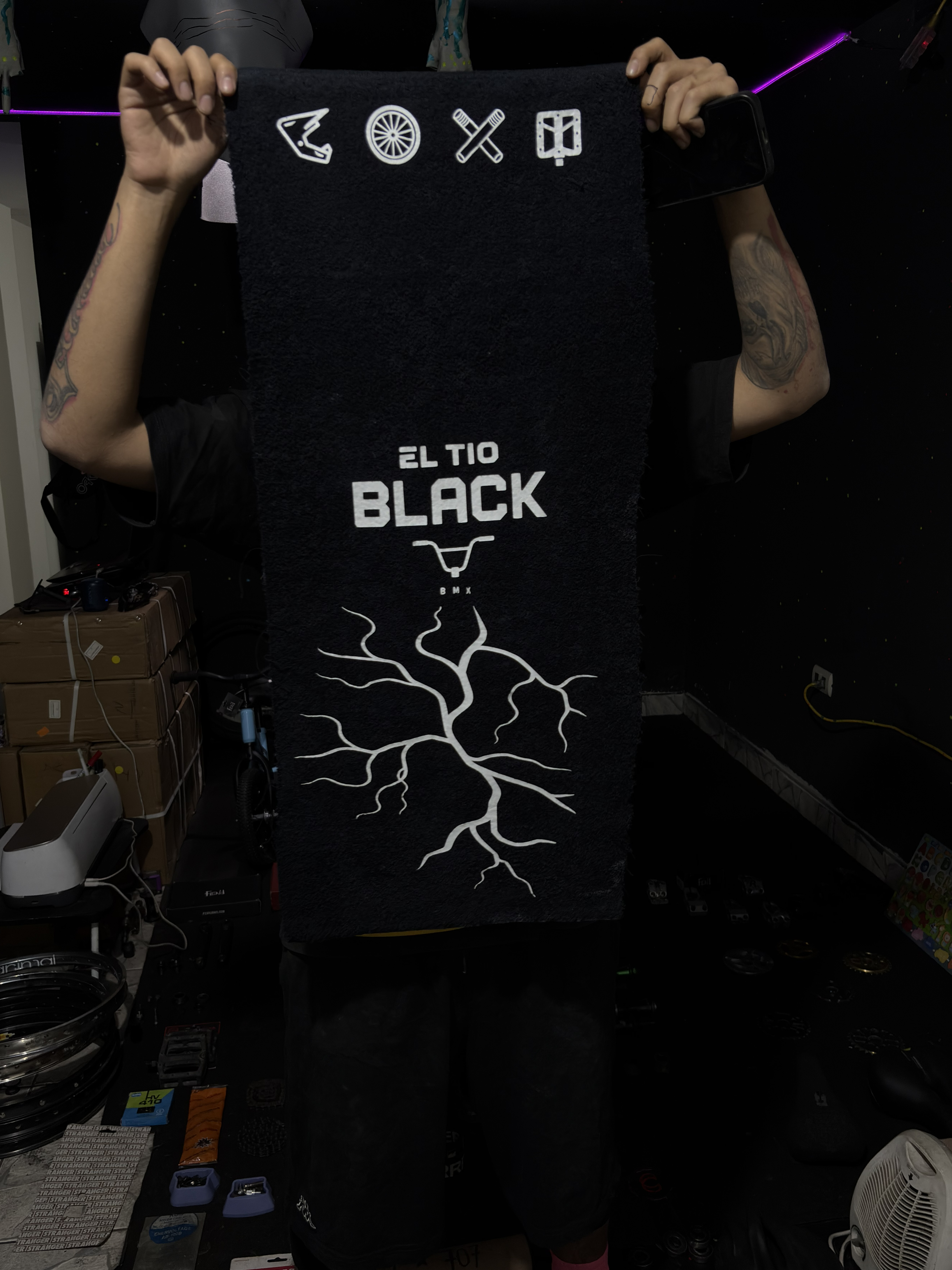 Toalla Black — Edición El Tío Black